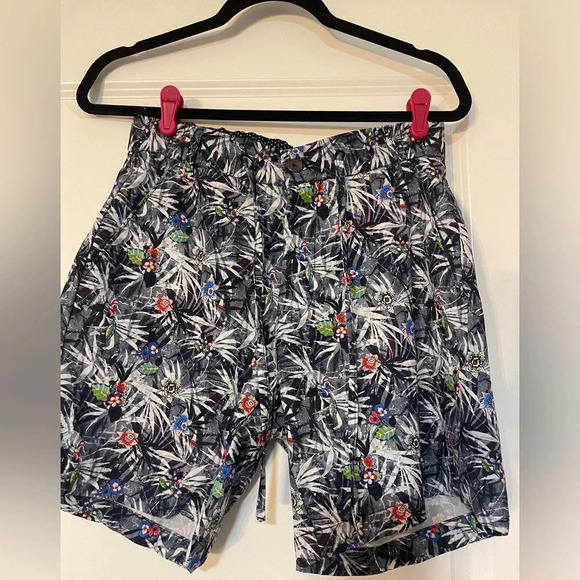 Robert Graham Other - Robert Graham Floral Paisley Performance Board Shorts Swim Trunks Pants Size‎ 30